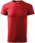 Мъжка семпла тениска, червен