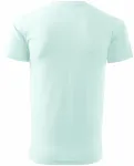 Мъжка семпла тениска, ледено зелено