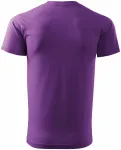 Мъжка семпла тениска, лилаво