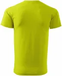 Мъжка семпла тениска, липово зелено