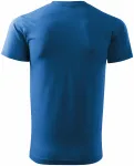 Мъжка семпла тениска, светло синьо