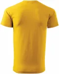 Мъжка семпла тениска, жълт
