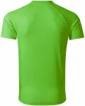 Мъжка спортна тениска, ябълково зелено