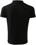 Мъжка свободна риза поло, черен