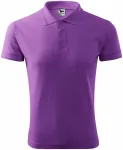 Мъжка свободна риза поло, лилаво
