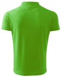 Мъжка свободна риза поло, ябълково зелено