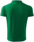 Мъжка свободна риза поло, трева зелено