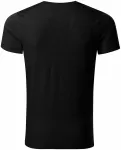 Мъжка тениска декорирана, черен