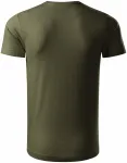 Мъжка тениска от органичен памук, военни
