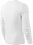Мъжка тениска с дълъг ръкав, Бял