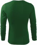 Мъжка тениска с дълъг ръкав, бутилка зелено