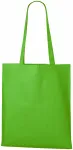 Памучна чанта за пазаруване, ябълково зелено