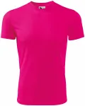 Спортна тениска за деца, неоново розово