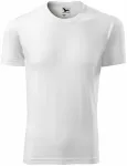 Тениска с къс ръкав, Бял