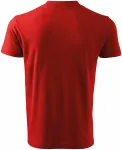 Тениска с къс ръкав, средно тегло, червен