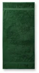 Тежка памучна кърпа, 70х140 см, бутилка зелено