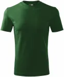 Тежка тениска, бутилка зелено