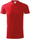 Тежка тениска с къс ръкав, червен