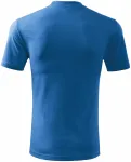 Тежка тениска, светло синьо