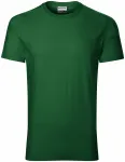 Трайна мъжка тениска по-тежка, бутилка зелено