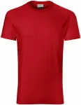 Трайна мъжка тениска по-тежка, червен
