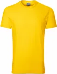 Трайна мъжка тениска по-тежка, жълт