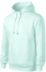 Удобна мъжка качулка, ледено зелено