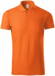 Удобна мъжка поло риза, оранжево