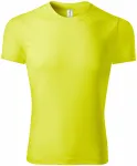 Унисекс спортна тениска, неоново жълто