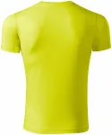 Унисекс спортна тениска, неоново жълто