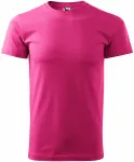 Унисекс тениска с по-голямо тегло, лилаво