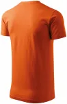Унисекс тениска с по-голямо тегло, оранжево