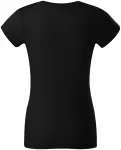 Устойчива дамска тениска в тежка категория, черен